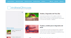 Desktop Screenshot of analisisclinico.es